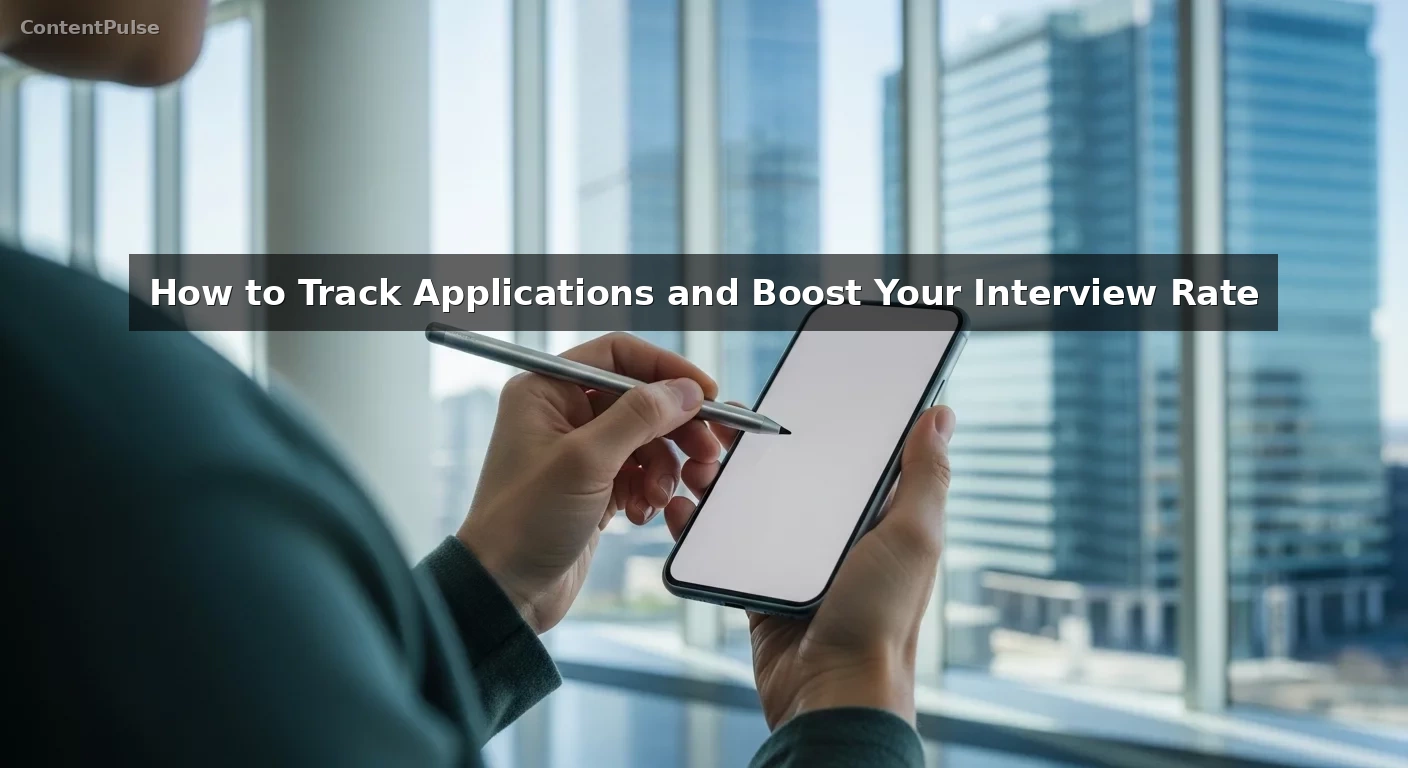 How to Track Applications and Boost Your Interview Rate