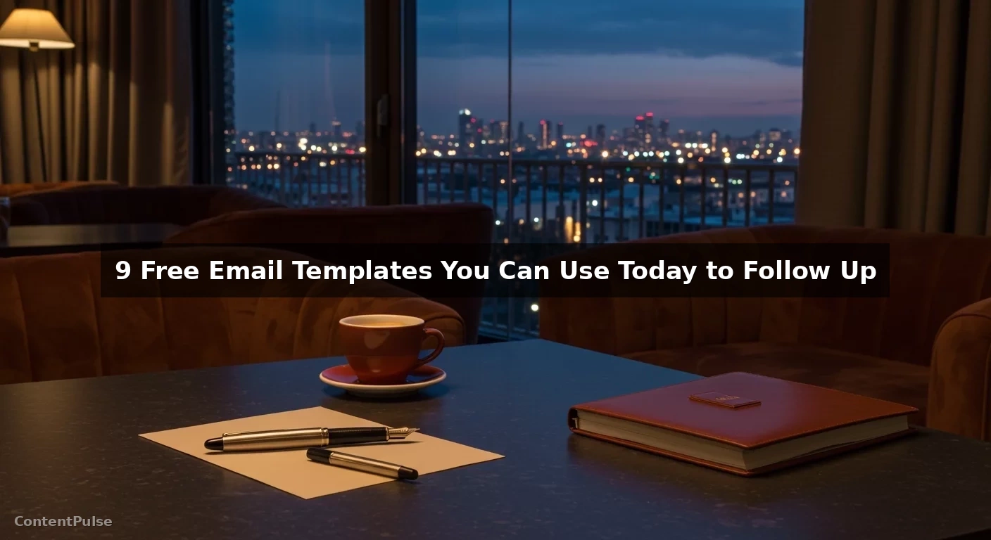 9 Free Email Templates You Can Use Today to Follow Up