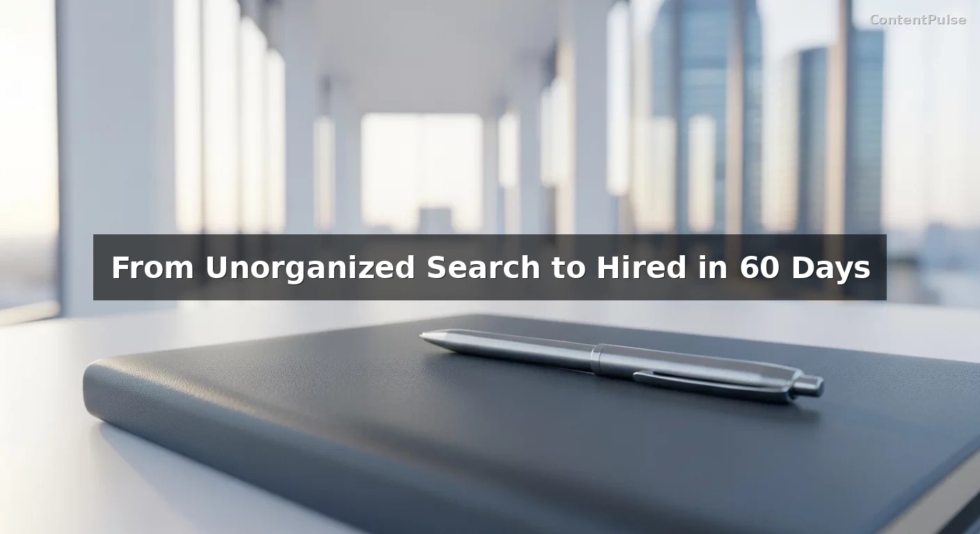 From Unorganized Search to Hired in 60 Days