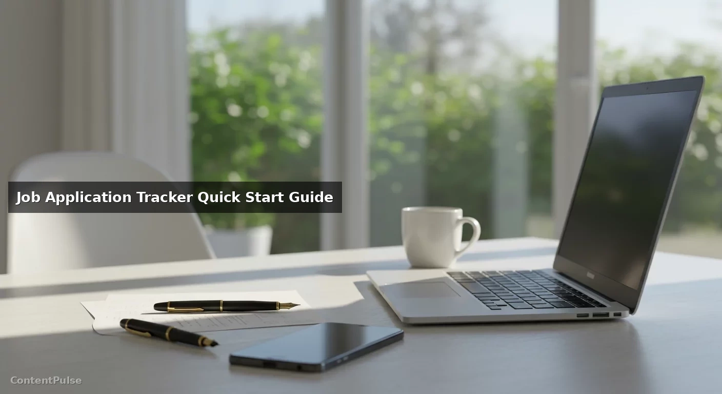 Job Application Tracker Quick Start Guide