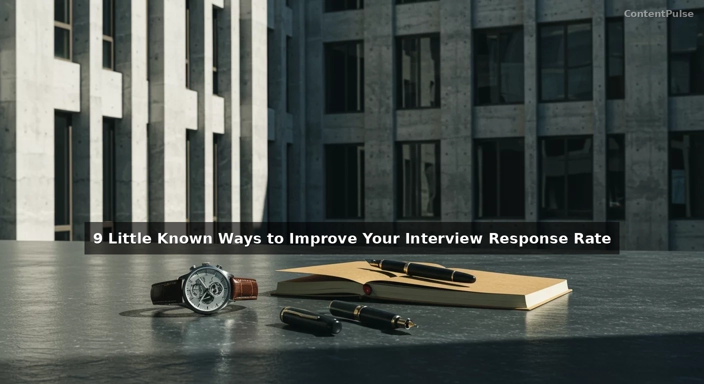 9 Little Known Ways to Improve Your Interview Response Rate