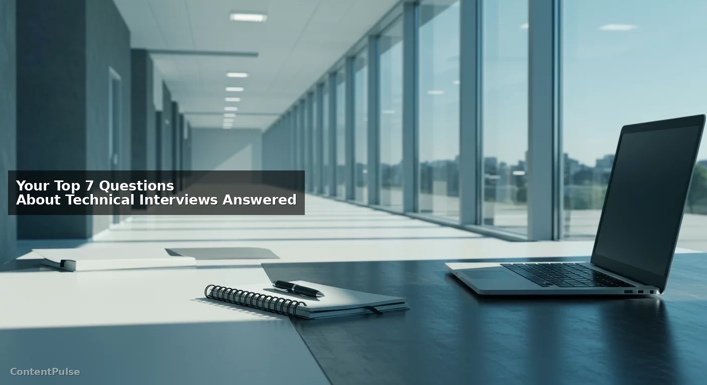 Your Top 7 Questions About Technical Interviews Answered