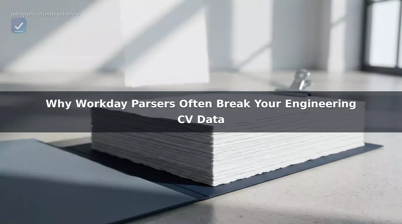 Why Workday Parsers Often Break Your Engineering CV Data