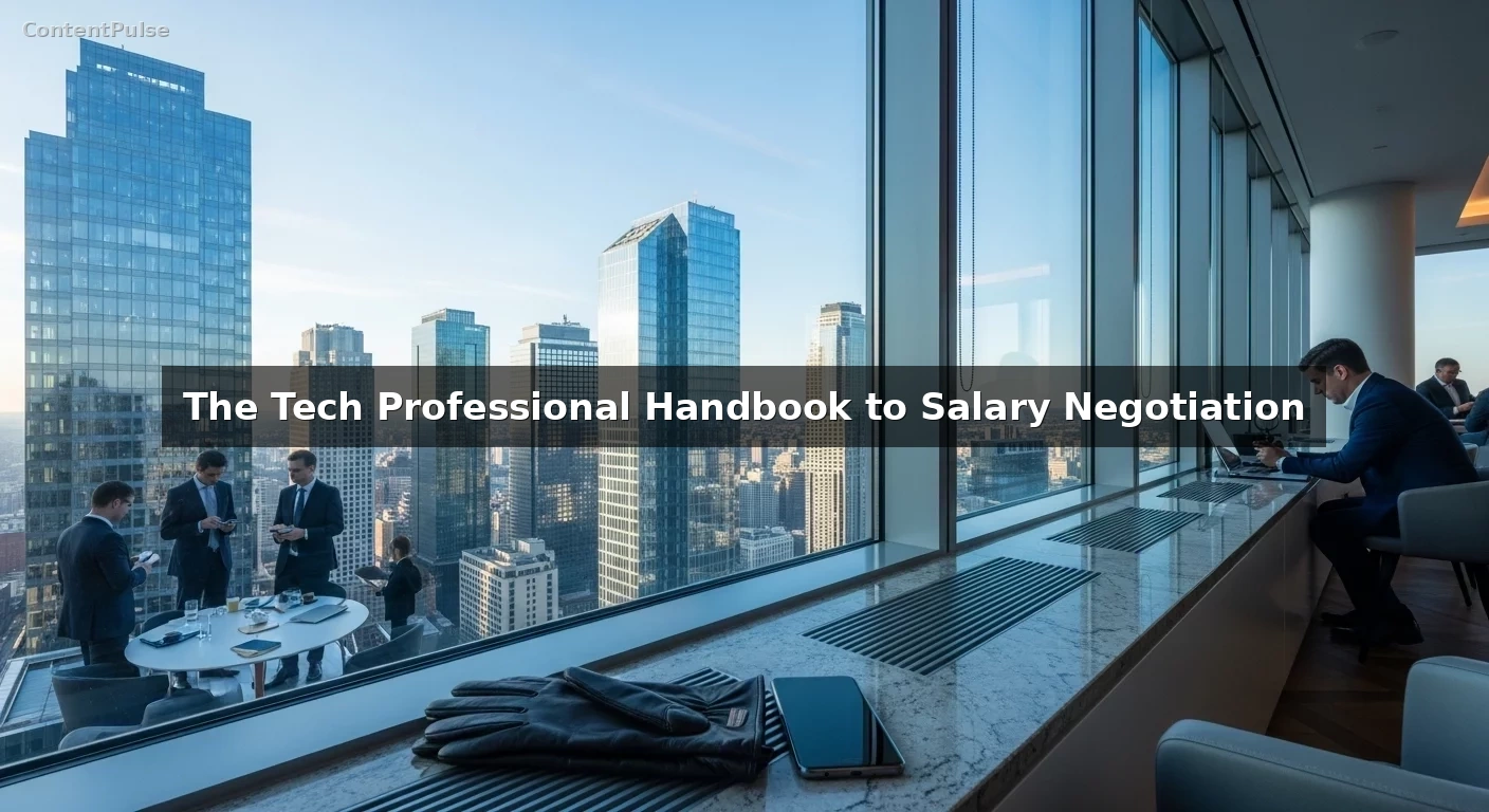The Tech Professional Handbook to Salary Negotiation