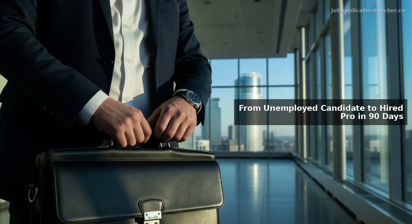 From Unemployed Candidate to Hired Pro in 90 Days