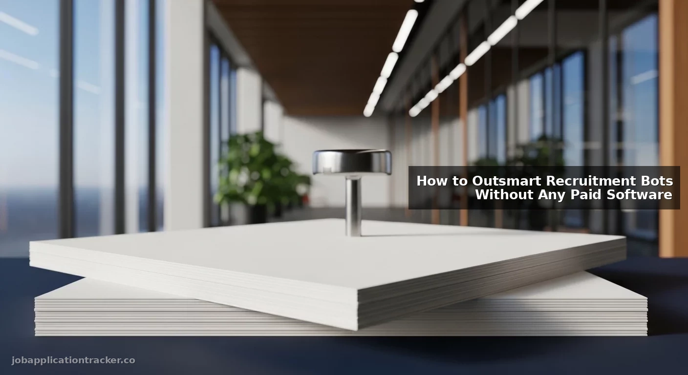 How to Outsmart Recruitment Bots Without Any Paid Software