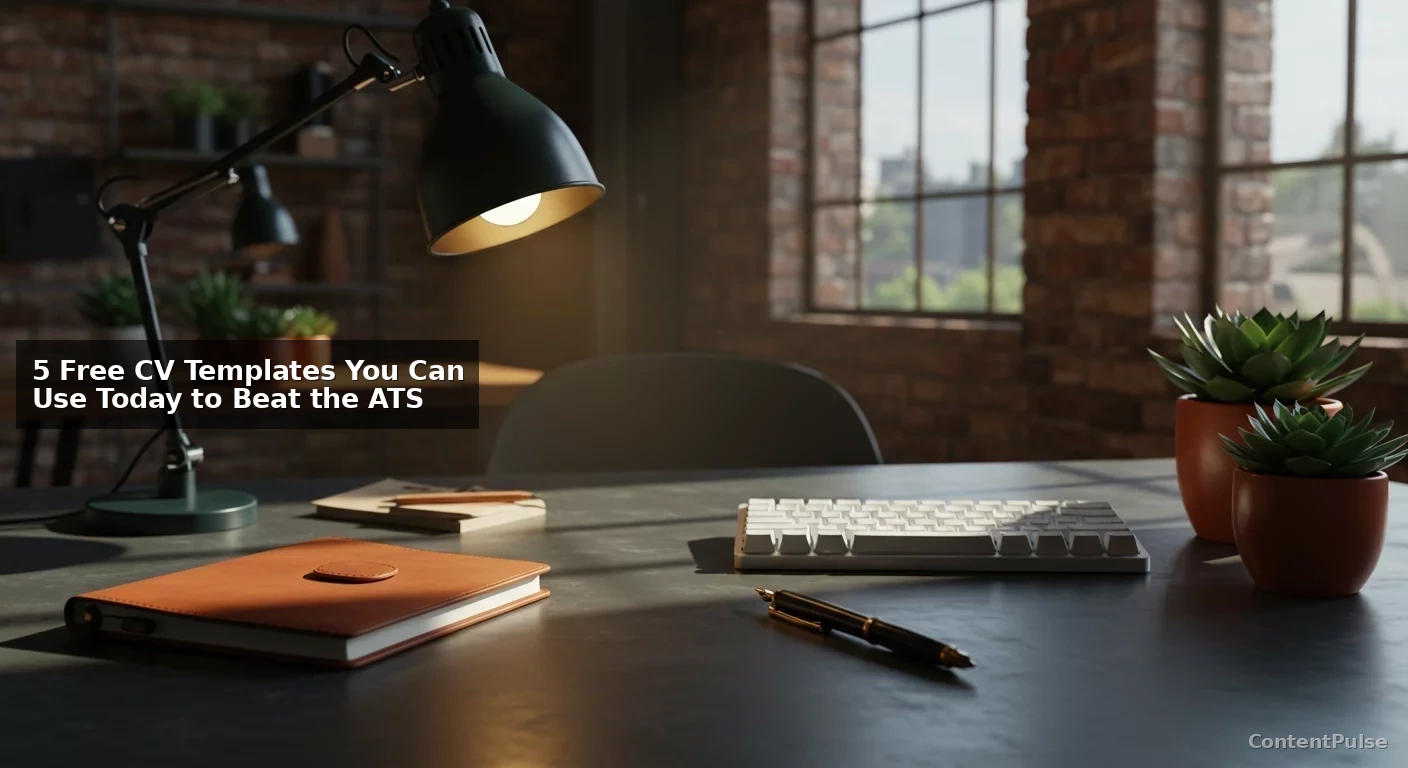 5 Free CV Templates You Can Use Today to Beat the ATS