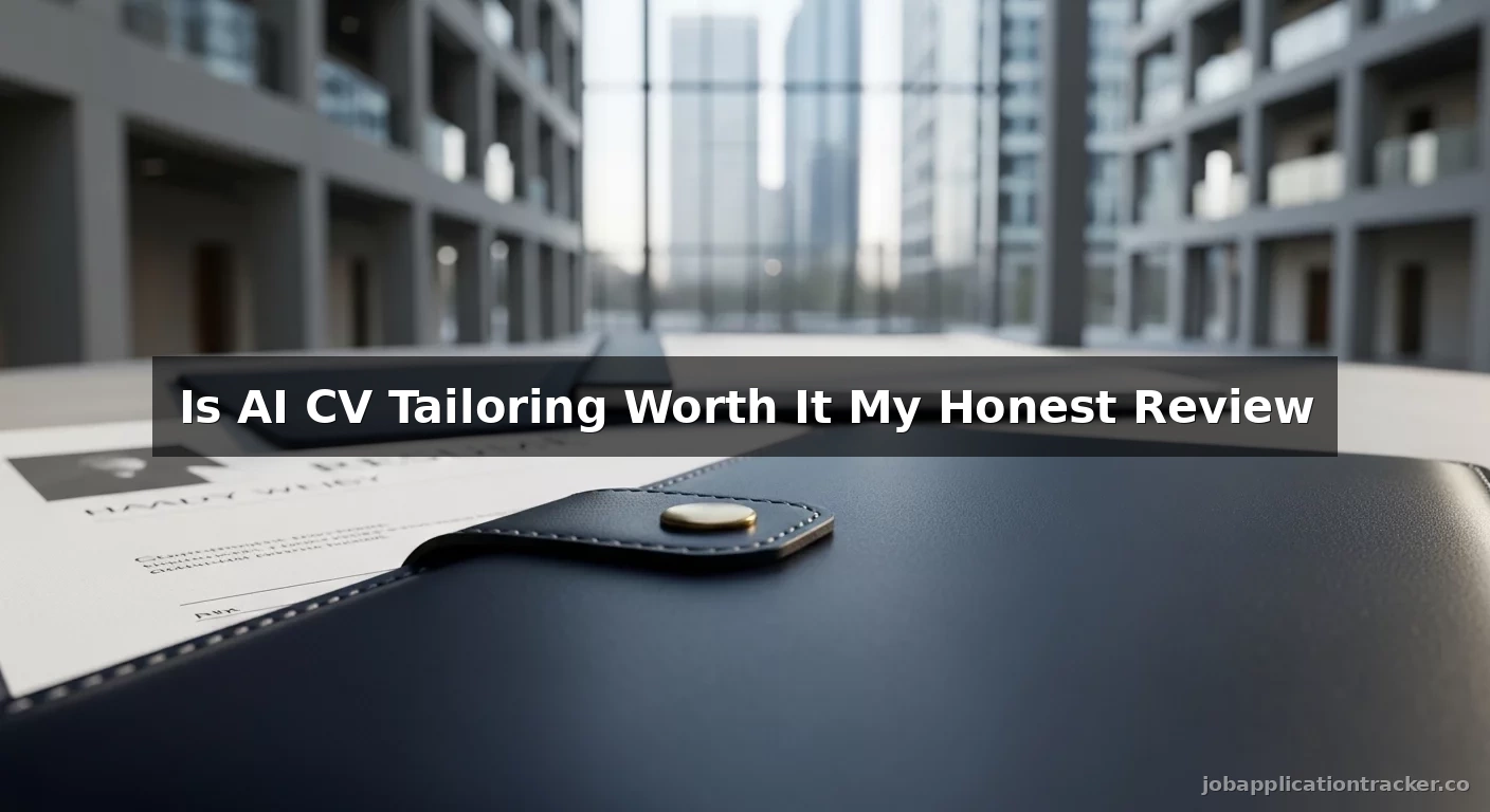 Is AI CV Tailoring Worth It My Honest Review