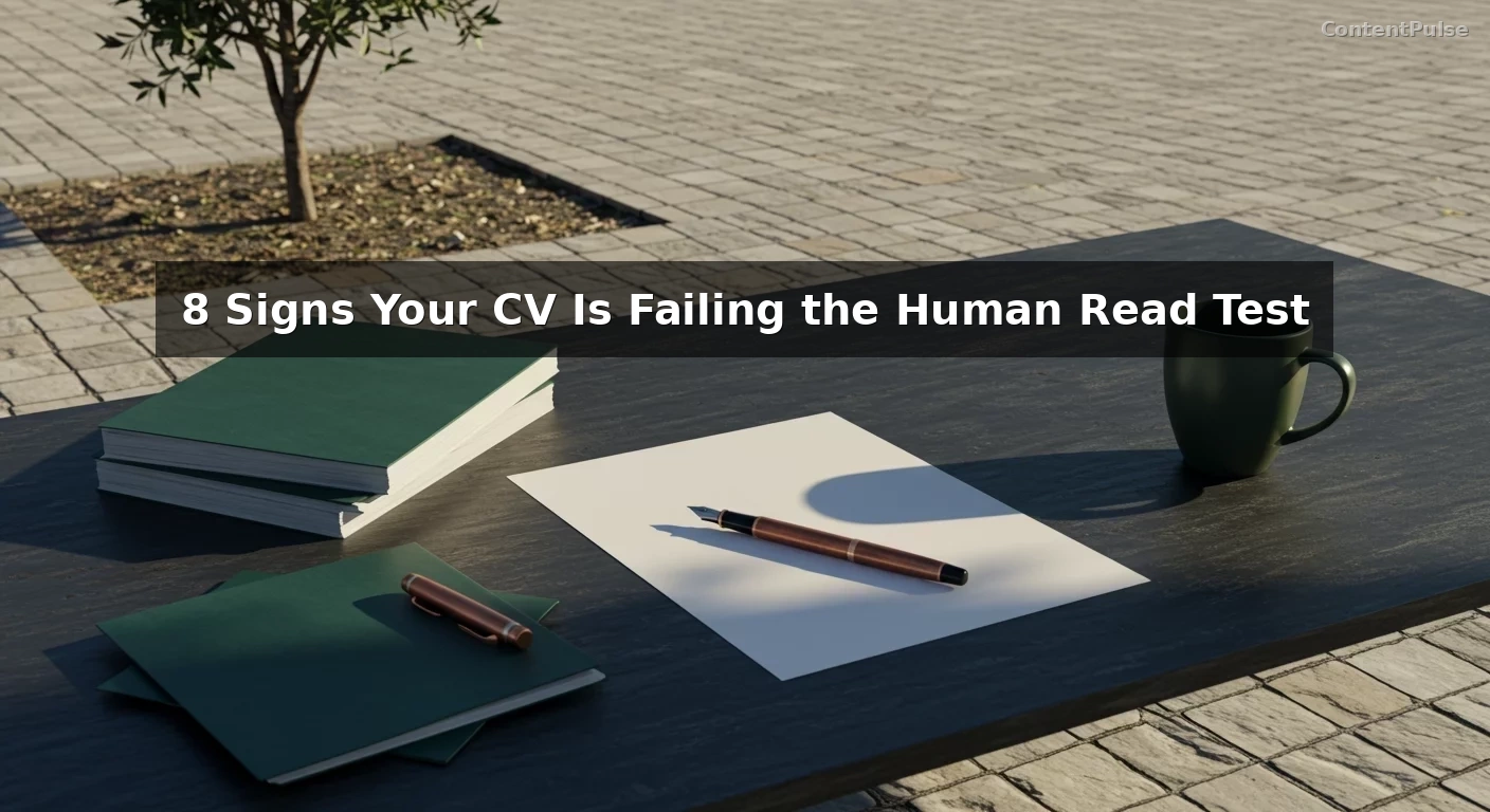 8 Signs Your CV Is Failing the Human Read Test