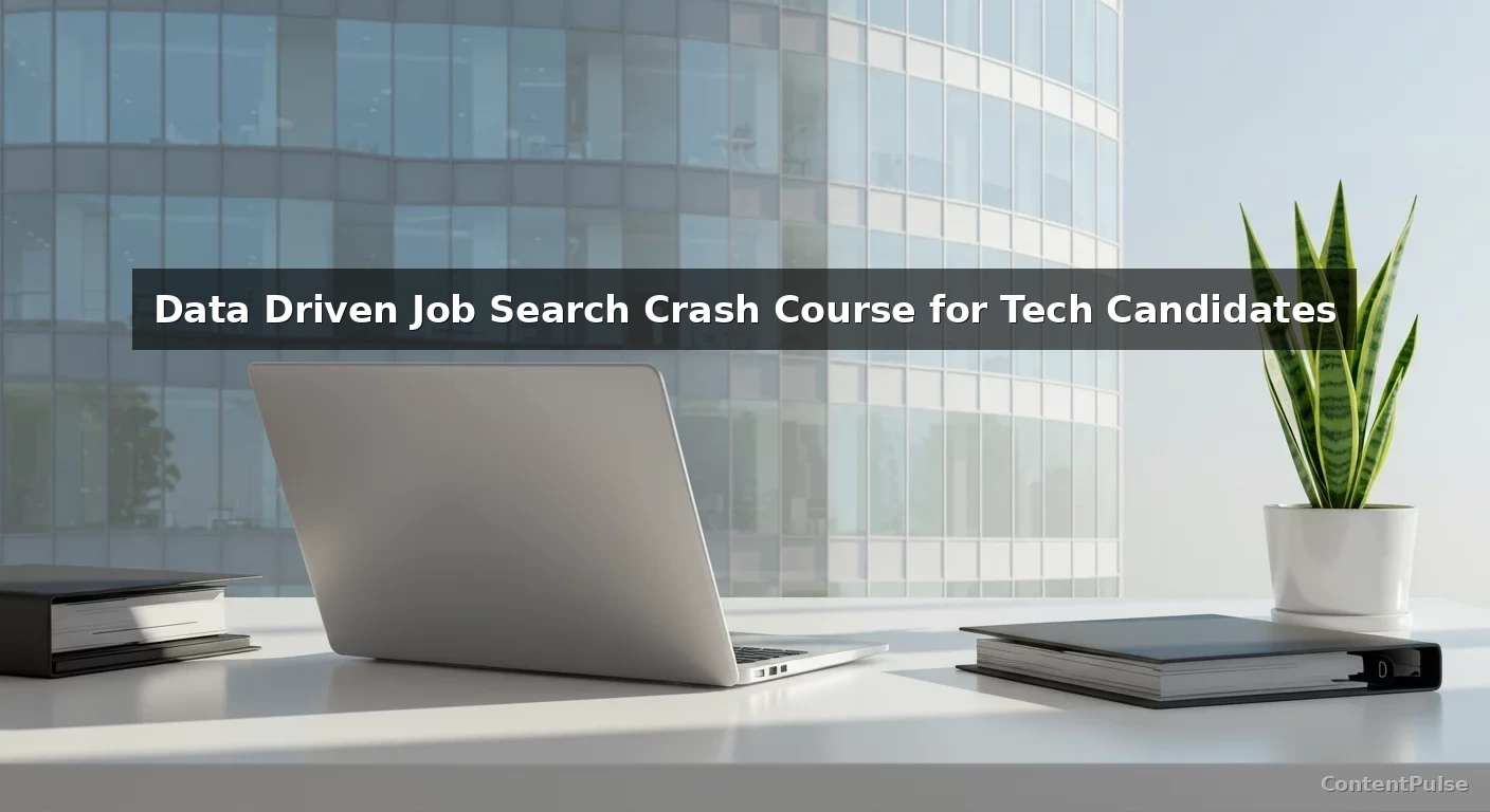 Data Driven Job Search Crash Course for Tech Candidates