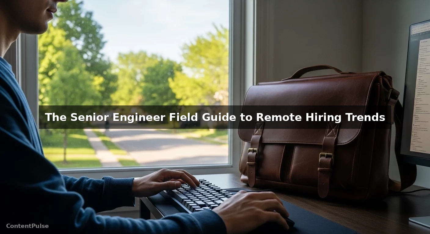 The Senior Engineer Field Guide to Remote Hiring Trends