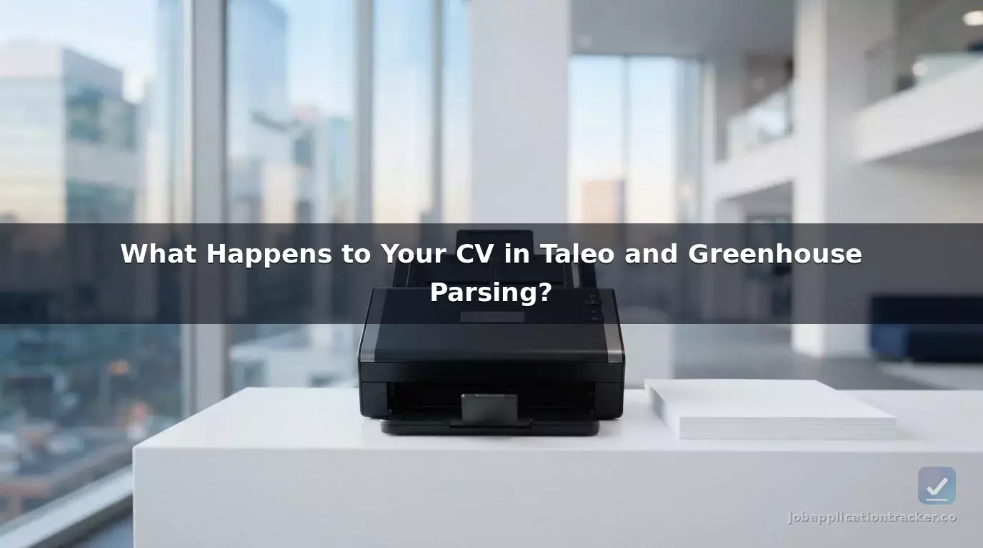 What Happens to Your CV in Taleo and Greenhouse Parsing?