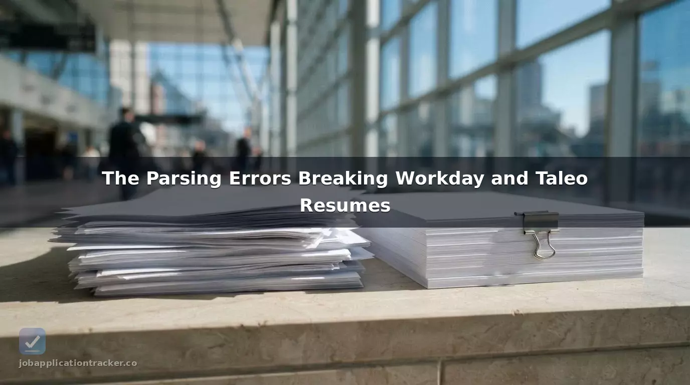 The Parsing Errors Breaking Workday and Taleo Resumes